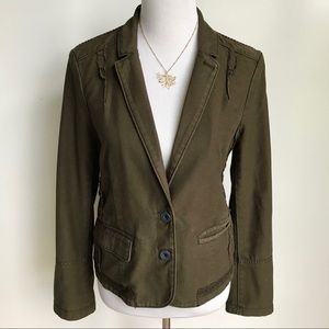 🌿Anthropologie Green Jacket